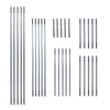 AONTOKY 30Pcs M3 Pushrod Connector 304 Stainless Steel Rod Linkage for RC Model Airplane Helicopter Boat Car DIY Parts
