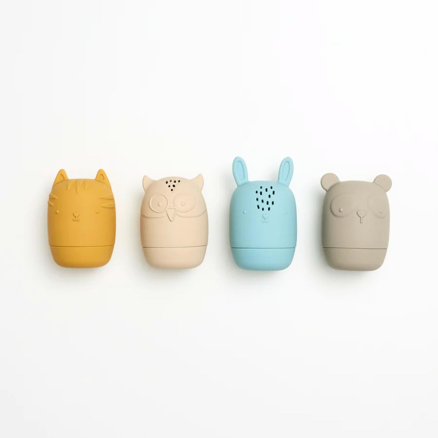 Bumble Bear Mold Free Silicone Bath Toys, Baby Bath Toys 6-12 Months, Toddlers 1-3, Non Toxic Infant Bathtub Toy, Water Toys, Pool Toy, Dishwasher Safe