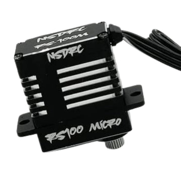Nsdrc Rs100 High Torque Cnc Aluminum Waterproof Remote Control Car Micro Rc Servo 5V - 8.4V - 1/24 & 1/18 Scale Rc Cars Electron