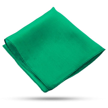 Magic Makers 12 Inch Color Silk - Professional Grade (Emerald Green)