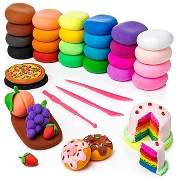 Promote Trader Clay Set Different Color Clay Toy For Kids Multicolor Clay Diy Ultra Light Modelling Bouncing Clay For Kids With 