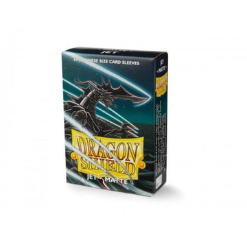 Arcane Tinmen 11124 Dragon Shield-Matte Japanese Size Sleeves 60Pk-Jet, Multicoloured