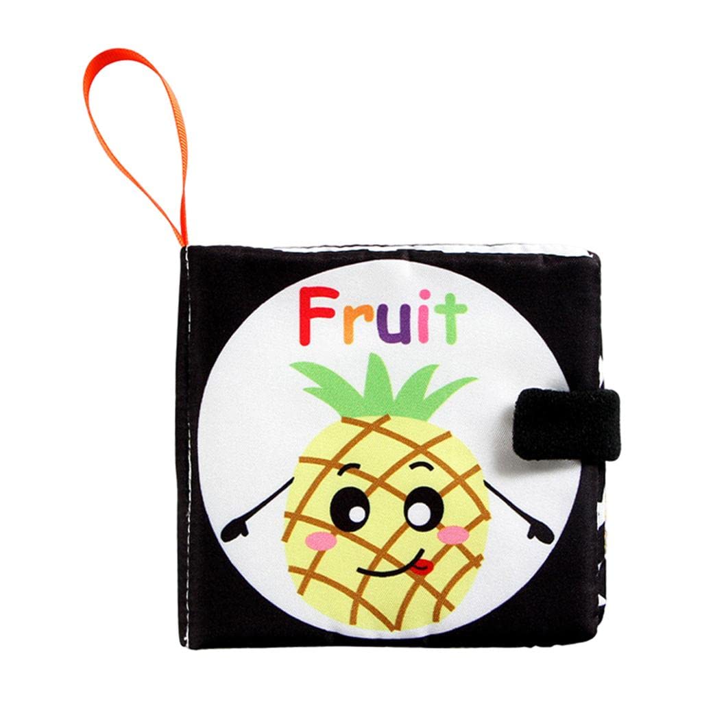 Ilsmysutra Baby Cloth Books Educational Early Education Toys No Deformation No Fading Fruit|Toys For Baby|Developmental Baby Toy