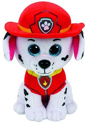 Ty Paw Patrol Beanie Babies - Set Of 6! Marshall, Chase, Skye, Rocky, Rubble And Zuma!