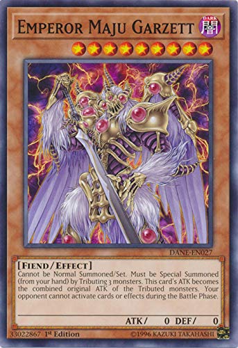 Yu-Gi-Oh! - Emperor Maju Garzett - Dane-En027 - Common - 1St Edition - Dark Neostorm