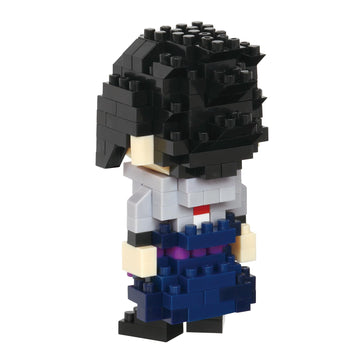 Nanoblock - Naruto Shippuden - Sasuke Uchiha, Nanoblock Character Collection Series Building Kit 200 Pcs