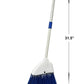 Xifando Kids Broom-Housekeeping Cleaning Tool For Kids Pretend Playing,Retractable Small Broom For Littler Helper(White+Blue)