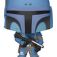 Funko , Multicolor,Fk46091 Star Wars The Mandalorian Pop! Tv Vinyl Figure Death Watch Mandalorian (Two Stripes) 9 Cm