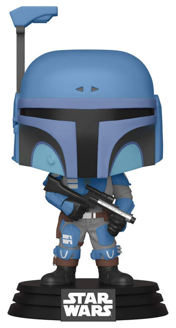 Funko , Multicolor,Fk46091 Star Wars The Mandalorian Pop! Tv Vinyl Figure Death Watch Mandalorian (Two Stripes) 9 Cm