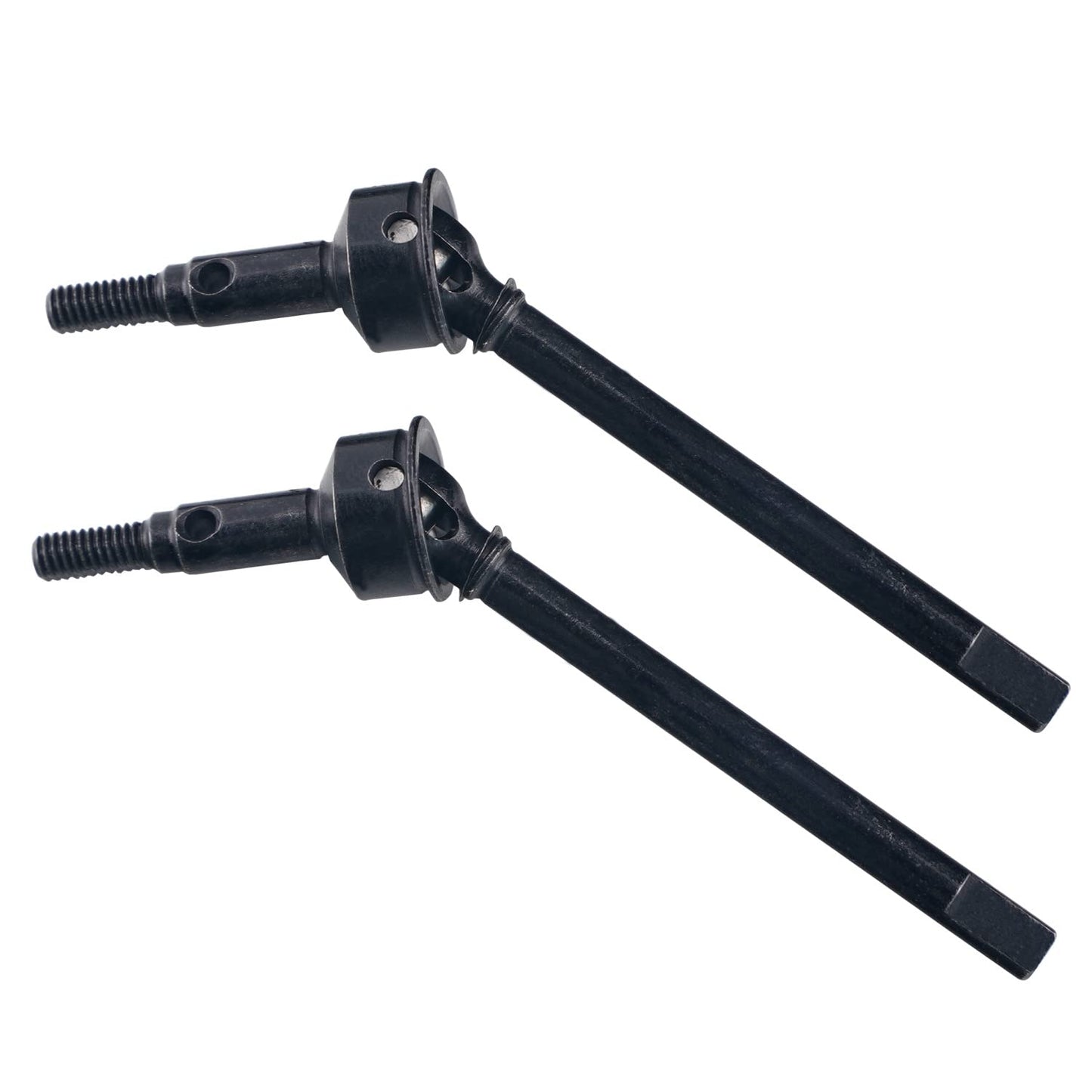 DJX #45 Hard Steel Front & Rear Axle CVD Drive Shafts for 1/18 RC Crawler Car Traxxas TRX4M TRX4-M Upgrade Parts