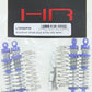 Hot Racing LTN56DP06 Threaded Aluminum Shocks Full Set Latrax Teton Prerunner