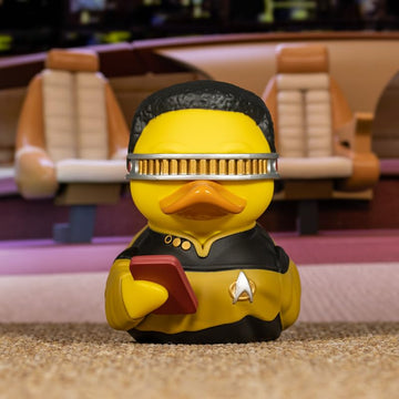 Tubbz Boxed Edition Geordi La Forge Collectible Vinyl Rubber Duck Figure - Official Star Trek Merchandise - Tv, Movies & Video Games