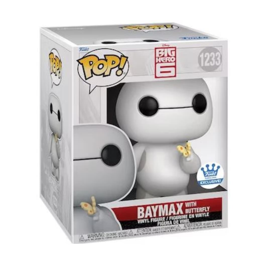 Funko Pop! Big Hero 6 - Baymax With Butterfly 6    Super Sized Exclusive