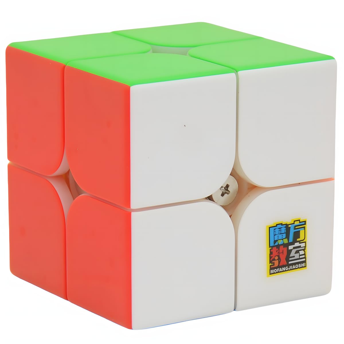 Bukefuno MoYu RS2M 2022 2x2 Magnetic Speed Cube Stickerless Magic MFJS RS 2M 2x2x2 Puzzle Cube Moyu RS2M 2x2 2022 Speed RS2 M Cu