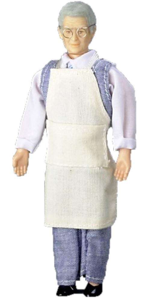 Dollhouse Miniature Shopkeeper Doll