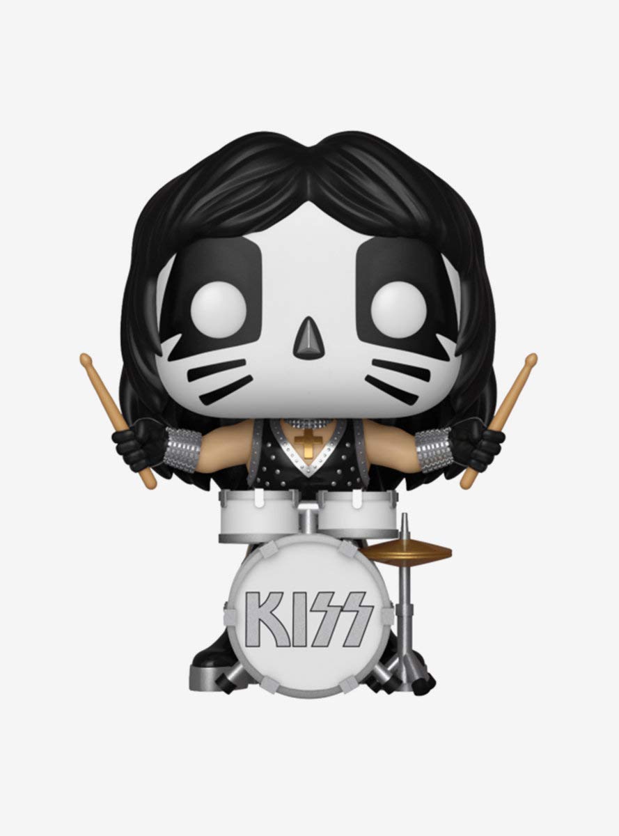 Funko Pop! Rocks Kiss Catman Vinyl Figure, Multicolor, Standard Size, Model 28507