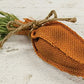 Cwi Gifts 8' Small Burlap Stuffed Carrot, Multicolored