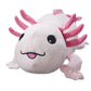 Go! Games Snoozimals Lola The Axolotl Plush Toy, 20in, Pink, Soft Plush Material, Model 202100007150