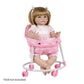 Adora Baby Doll Walker In Rainbow Rose Adorable Design, Fits Up To 16-Inch Baby Dolls, Birthday Gift For Ages 3+