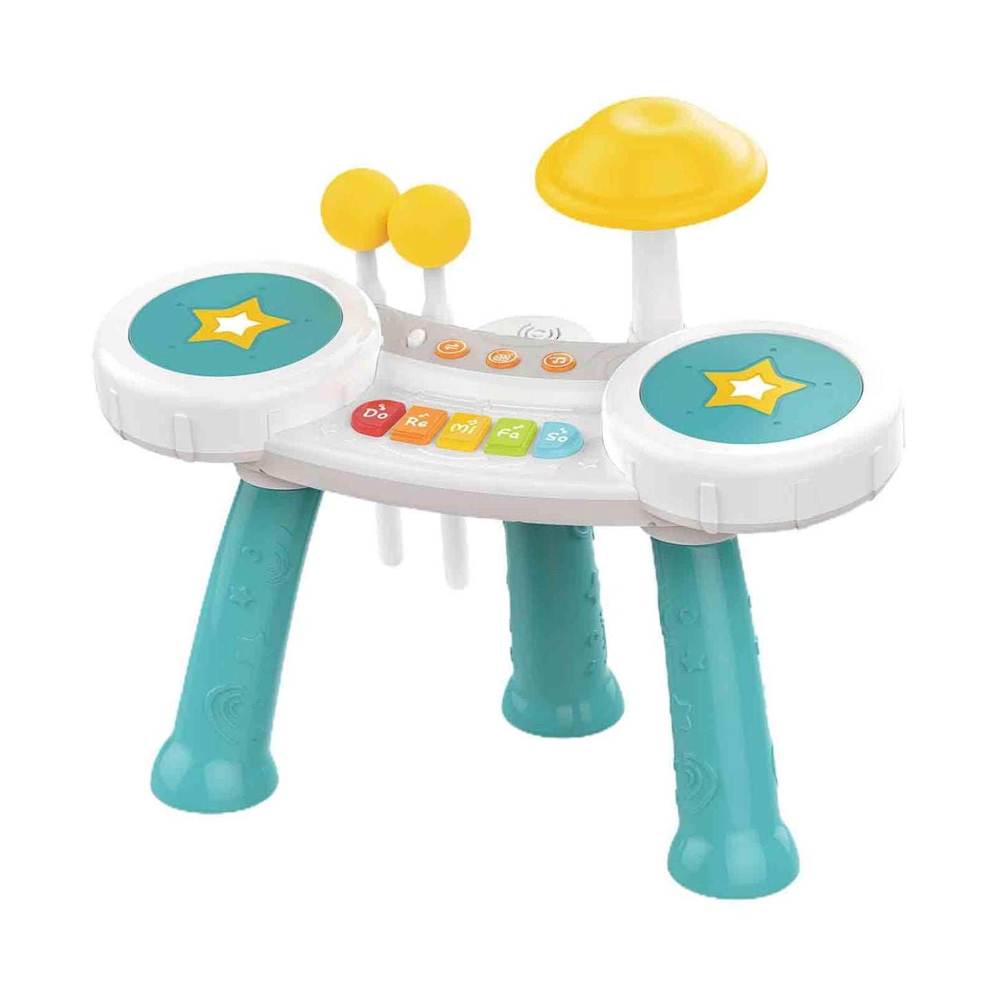 Bnf Kids Drum Toy Preschool Learning Toy Baby Drum Piano Set For Kids Boys Gifts Bluebaby | Toys For Baby | Developmental Baby T