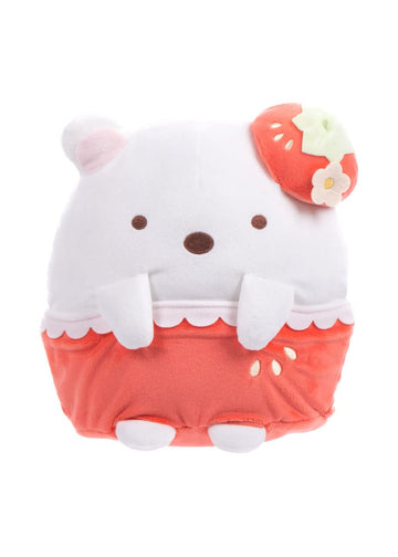 Sumikkogurashi Shirokuma San-X Original Strawberry Series Plush