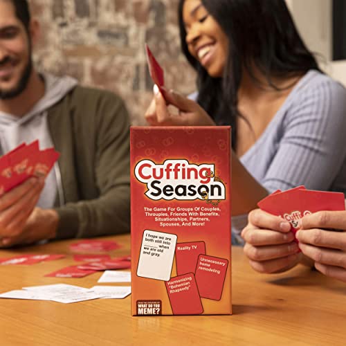 WHAT DO YOU MEME? Cuffing Season Party Game for Couples & Friends – Multicolor, Model TML467, Paper