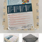 MQIAOHAM 9 Pieces Puzzle Play Mats, Soft Baby Play Mat, Kids Interlocking Foam Floor Tiles, Toddlers Carpet Playmats