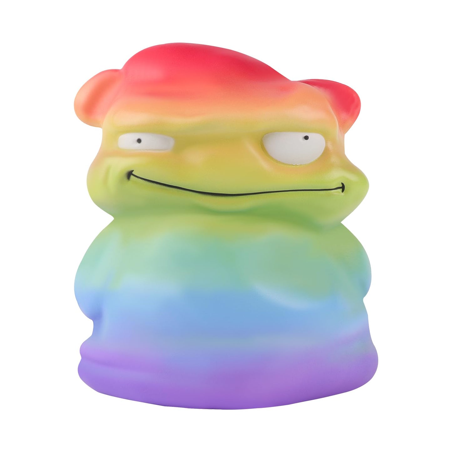 Anboor 9.9Inches Jumbo Squishies Rainbow Monster Toy Kawaii Gaint Soft Animal Toy Slow Rising Scented Squishys Stress Relief Squeeze Toy Kids Toys For Halloween Birthday Gift Party Décor