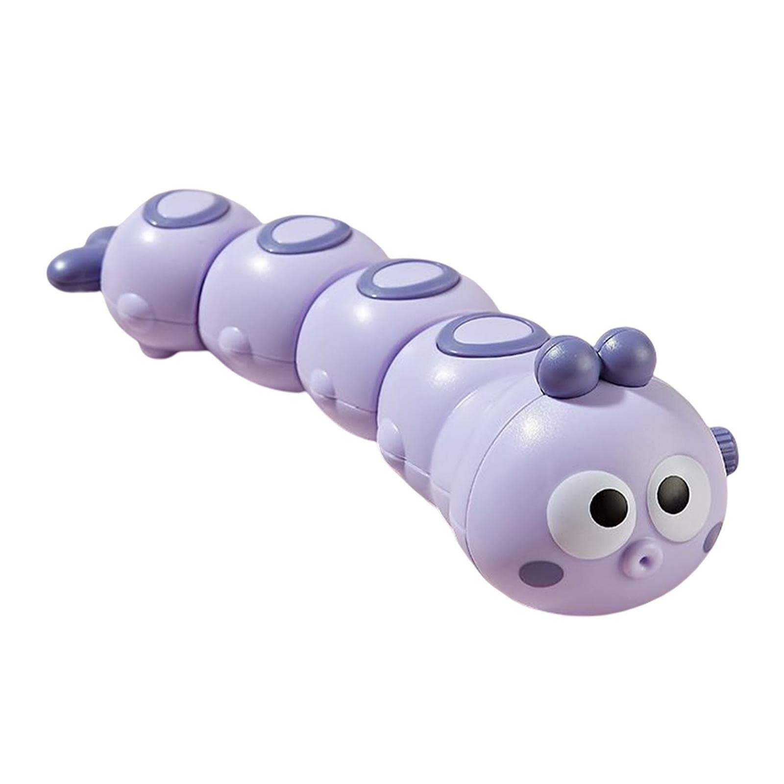 Loom Tree Cartoon Caterpillar Toys Educational Toys Color Leaning For Kids Gifts Violet | Toys For Baby | Developmental Baby Toy