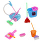 URJIX 9Pcs Cleaning Set Pretend Play Housework Kit Educational Toys