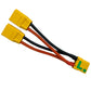 Xt90S Xt-90 Plug Parallel Battery Connector Cable Xt90 Connector Style Parallel Y-Harness For Quadcopters Multirotors Rc Lipo Ba