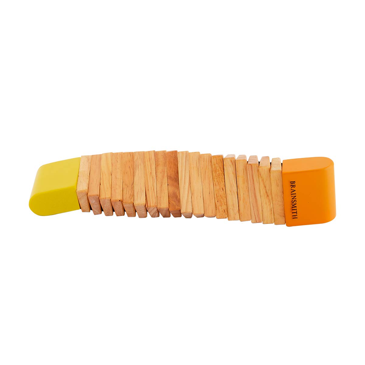 Brainsmith Swoora Wooden Pocket Rattle Toy, BabySafe Musical Instrument Gift For Infants And Toddlers | Montessori Sound Toy Fo