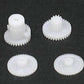 Hitec RCD HS-81 Servo Gear Set, Plastic, Model HRC56403 - High-Quality Replacement Parts for RC Models