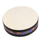 Excluzo 1Pc Tambourine For Kids Ocean Toys Kids Playset Wood Percussion Box Fashionable Bongos For Kids 10Inch Drum Musical Ins