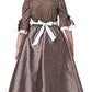 California Costumes, American Colonial Dress, Child, Brown/White, Medium