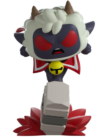 Youtooz Attacking Lamb 4.5'' Vinyl Figure, Official Licensed Collectible From Cult Of The Lamb Videogame, By Youtooz Cult Of The