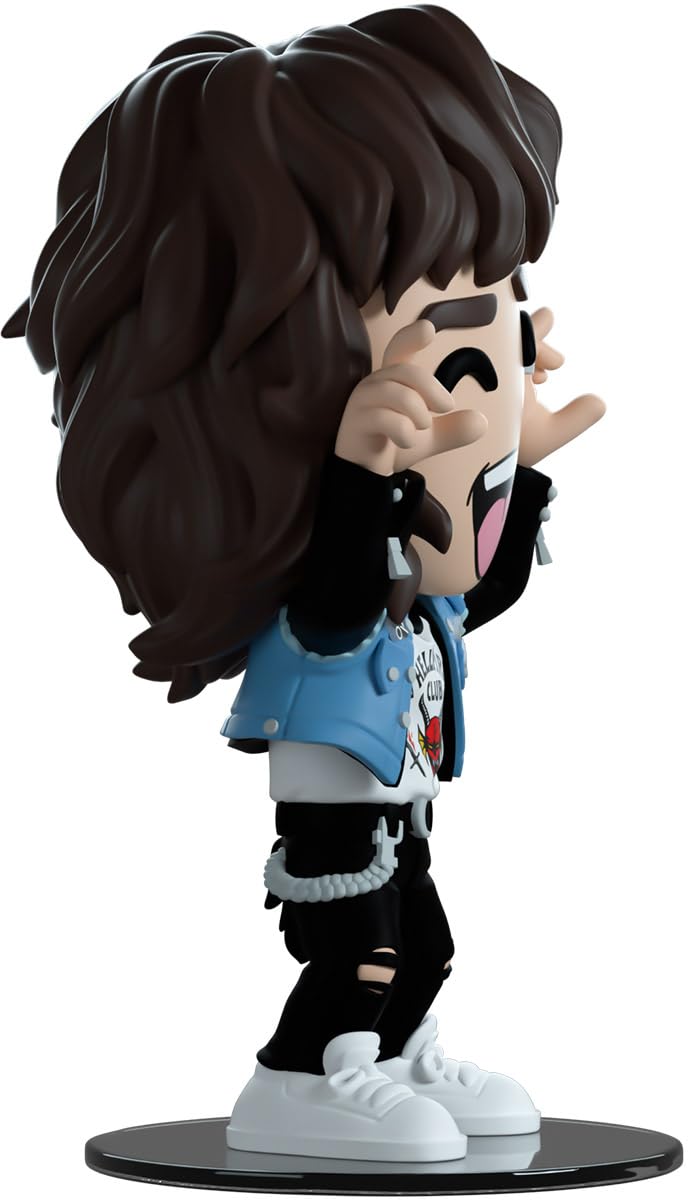 Youtooz Hellfire Club Eddie 4.7 inch Vinyl Figure, Hellfire Club Eddie from Netflix Stranger Things Series by Youtooz Stranger T