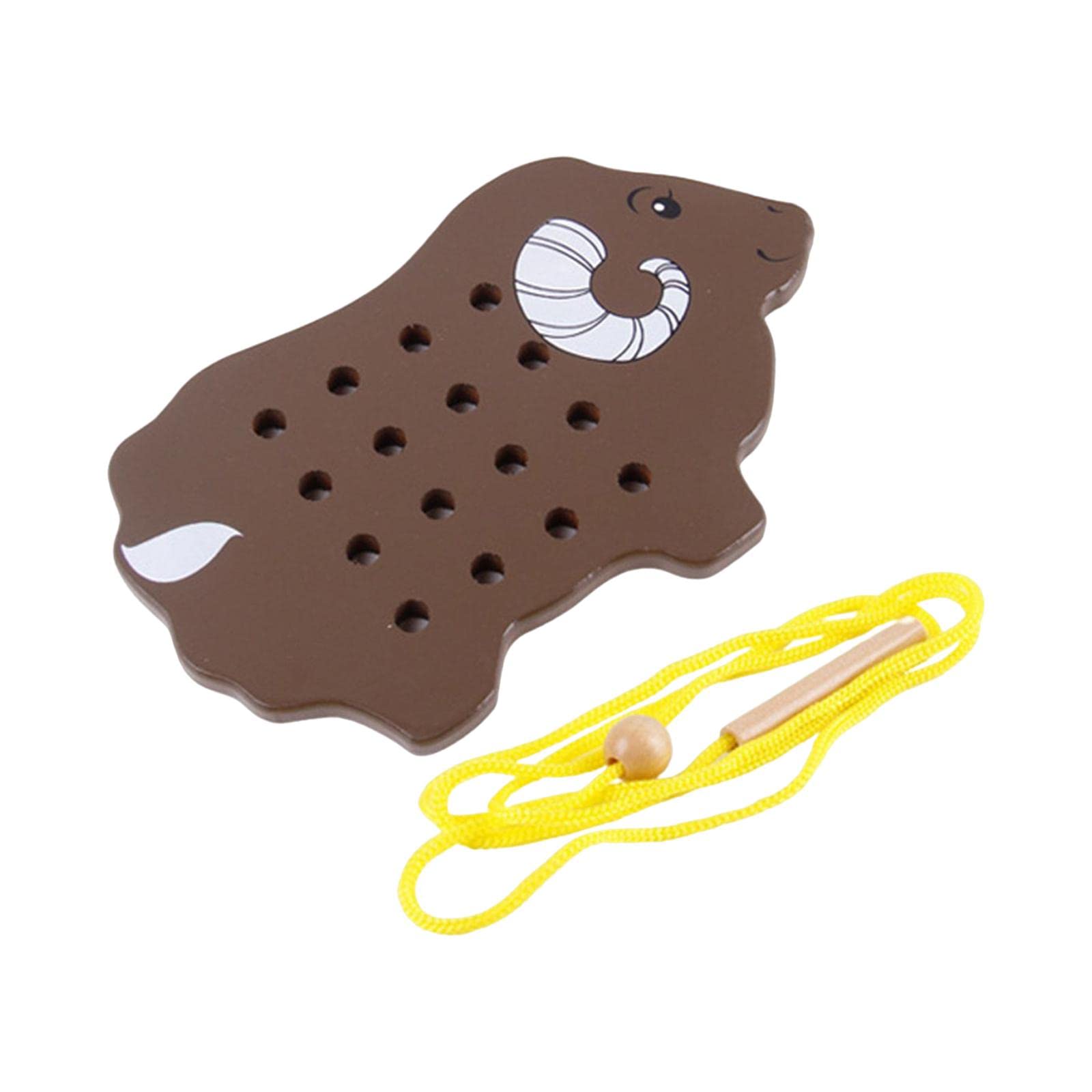 Bnf Lacing Threading Toys Lacing Playing Games Early Learning For Airplane Brownbaby | Toys For Baby | Developmental Baby Toys1S