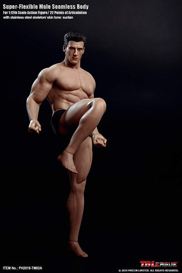 Scarab Tbleague 1/12 Male Body 6 Inch Action Figure Full Set-Silicone Body+Head+Underwear Super Flexible Male Dolls For Arts/Dra