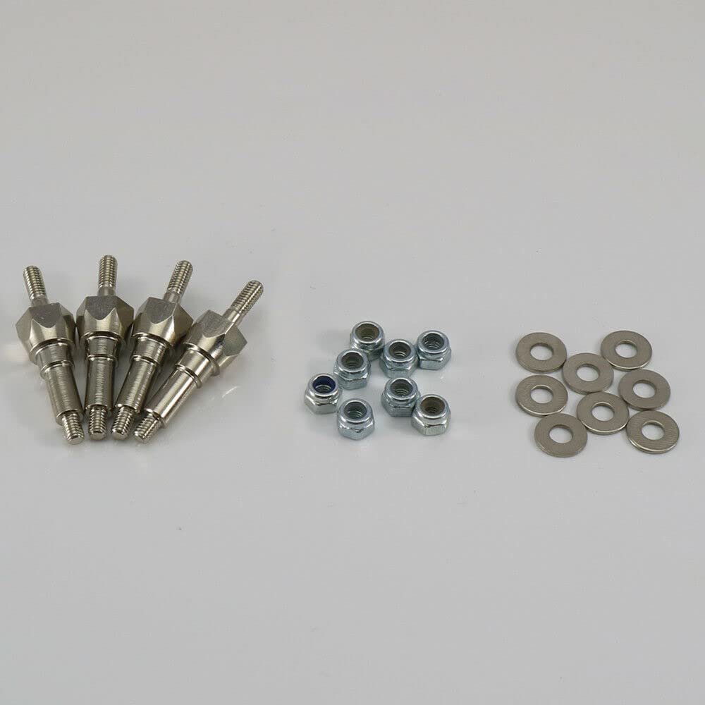 4x #45 Steel EXB Shock Standoff for Arrma 6S FELONY INFRACTION KRATON LIMITLESS MOJAVE NOTORIOUS OUTCAST TALION TYPHON Upgrade