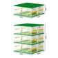 Celawork Building Blocks Garage Diy 3-Layer Showcase Car Parking Garage, Compatible Speed Champion Cars(Without Cars)