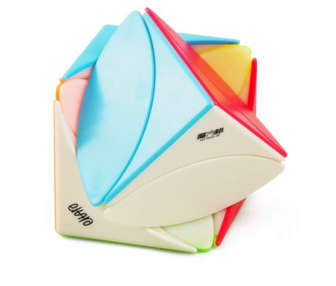 Cuberspeed Qy Toys Ivy Cube V2 Stickerless Magic Cube Mofangge Ivy Leaf Cube Plus Version Stickerless(Eitan Lvy Cube) Skewb Puzz