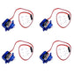 DIYmalls Feetech FS90R Continuous Rotation Micro RC Servo 360 Motor Analog 6V for Arduino Microbit (Pack of 4)