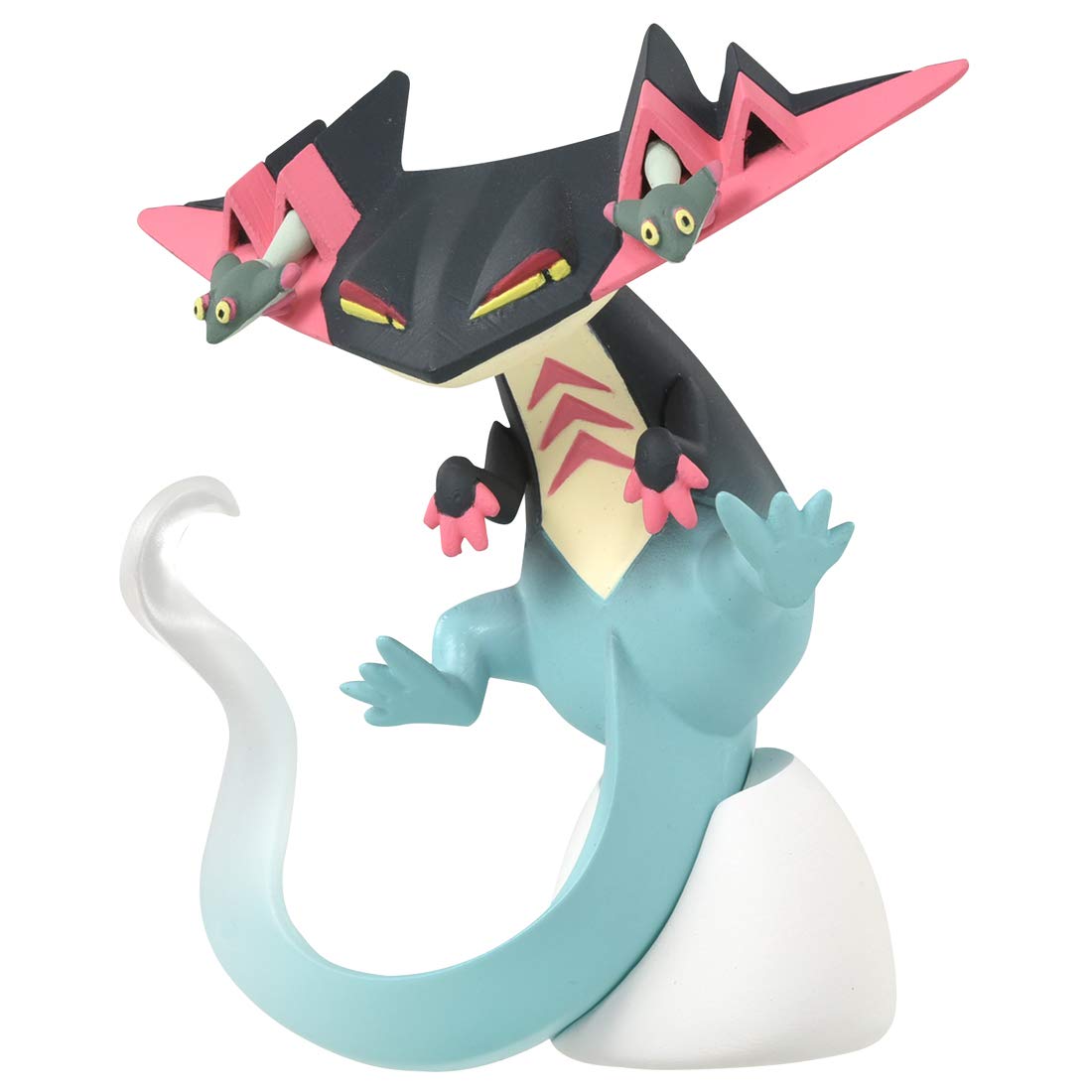 TAKARA TOMY Pokemon Moncolle MS-41 Dragapult Figure - Plastic, Red/Black/White, Model 163626