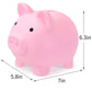 Gadiedie Extra Large Piggy Bank,Coin Bank For Boys And Girls,Unbreakable Plastic Money Bank,Cute Pig Money Box,Practical Gifts For Birthday, Festival, Baby Shower