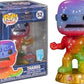 Funko Marvel Infinity Saga Thanos Art Series Pop! Vinyl Figure With Premium Pop! Protector Entertainment Earth Exclusive