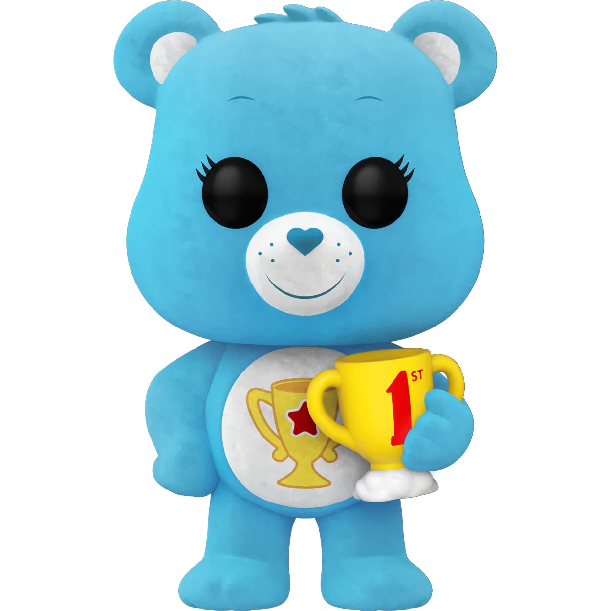 Champ Bear [Flocked] (Chase): P O P ! Animation Vinyl Figurine Bundle With 1 Compatible 'Toysdiva' Graphic Protector (1203-61555 - B/A)