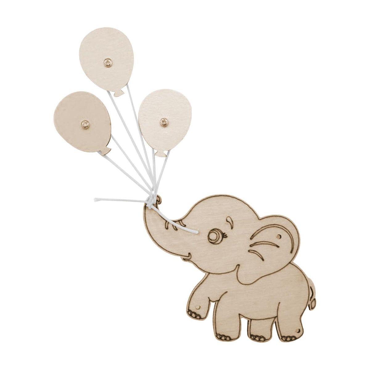 Ilsmysutra Kids Busy Board Diy Accessories Sensory Toys For Toddler Holiday Gifts Elephant