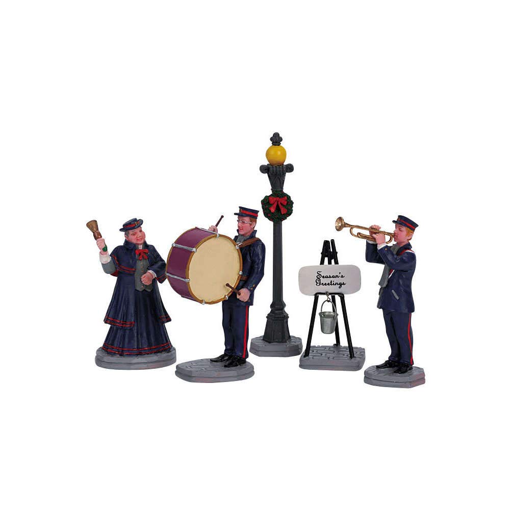 Lemax Christmas Village Christmas Band Set of 5-62323