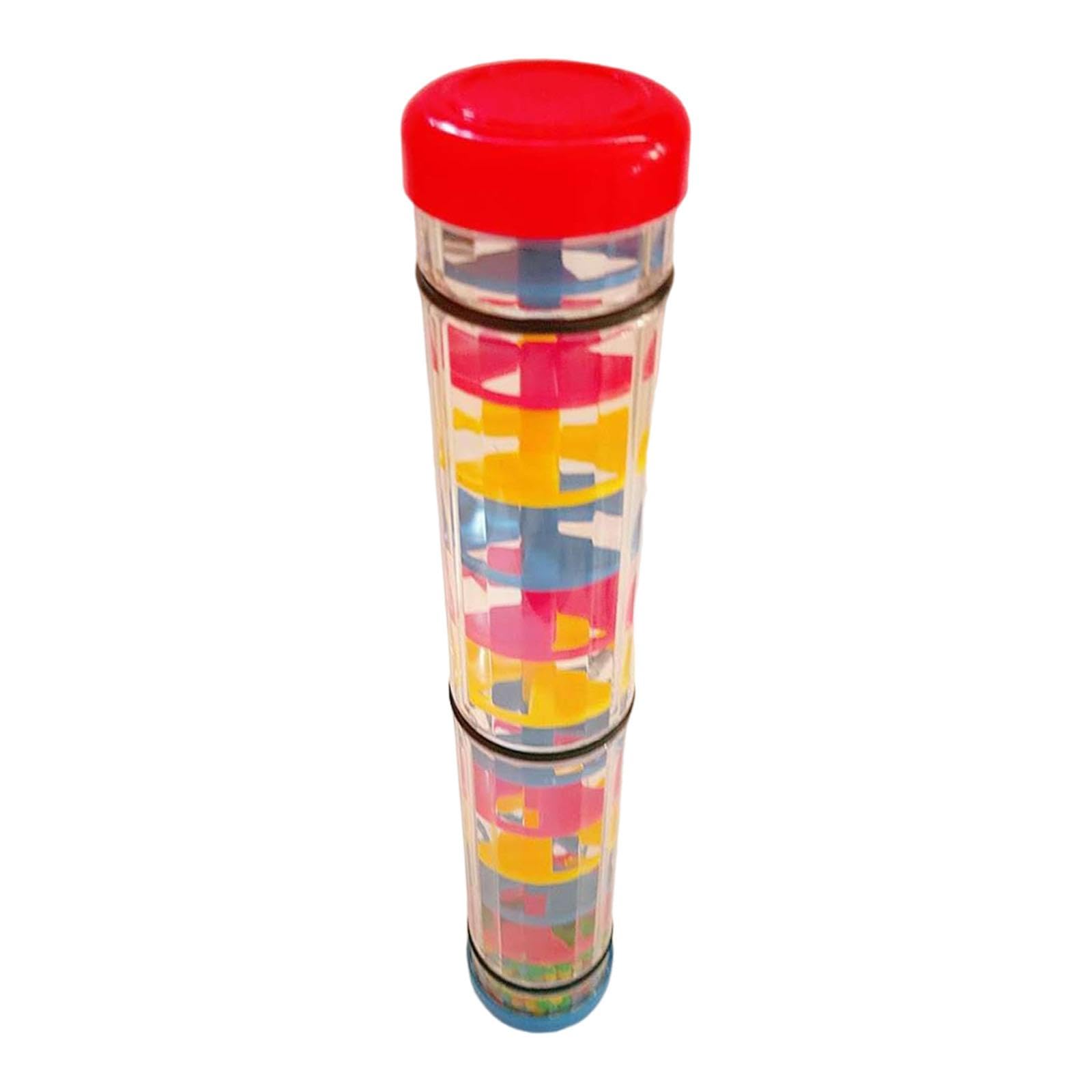 Ujeavette Rainstick Rattle Tube Montessori Baby Rainmaker Toy For Children Kids Babies 30Cm